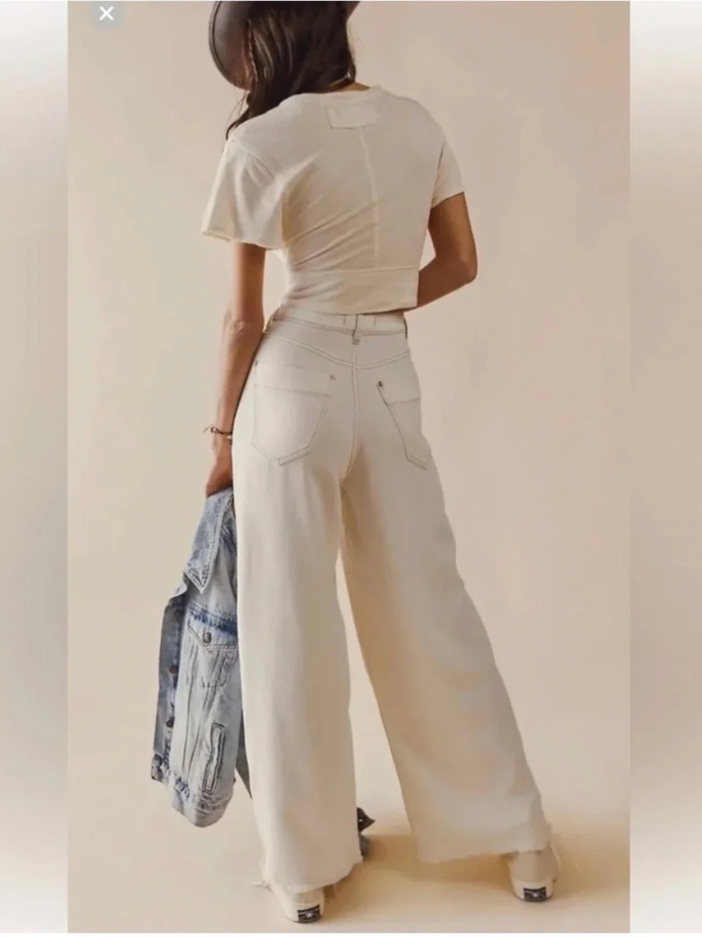 Free People Old West Slouchy Jeans